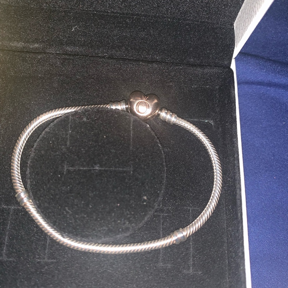 Pandora rose good heart charm bracelet